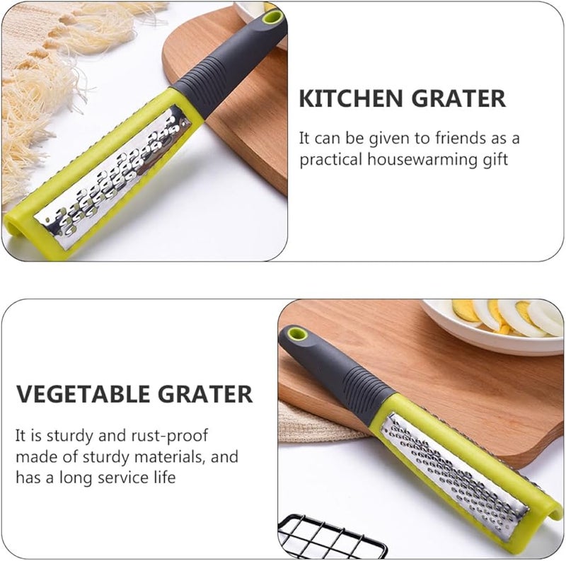 Lurrose Double Sided Stainless Steel Kitchen Grater For Vegetables Potato And Cheese Shredding Random Color - Image 5